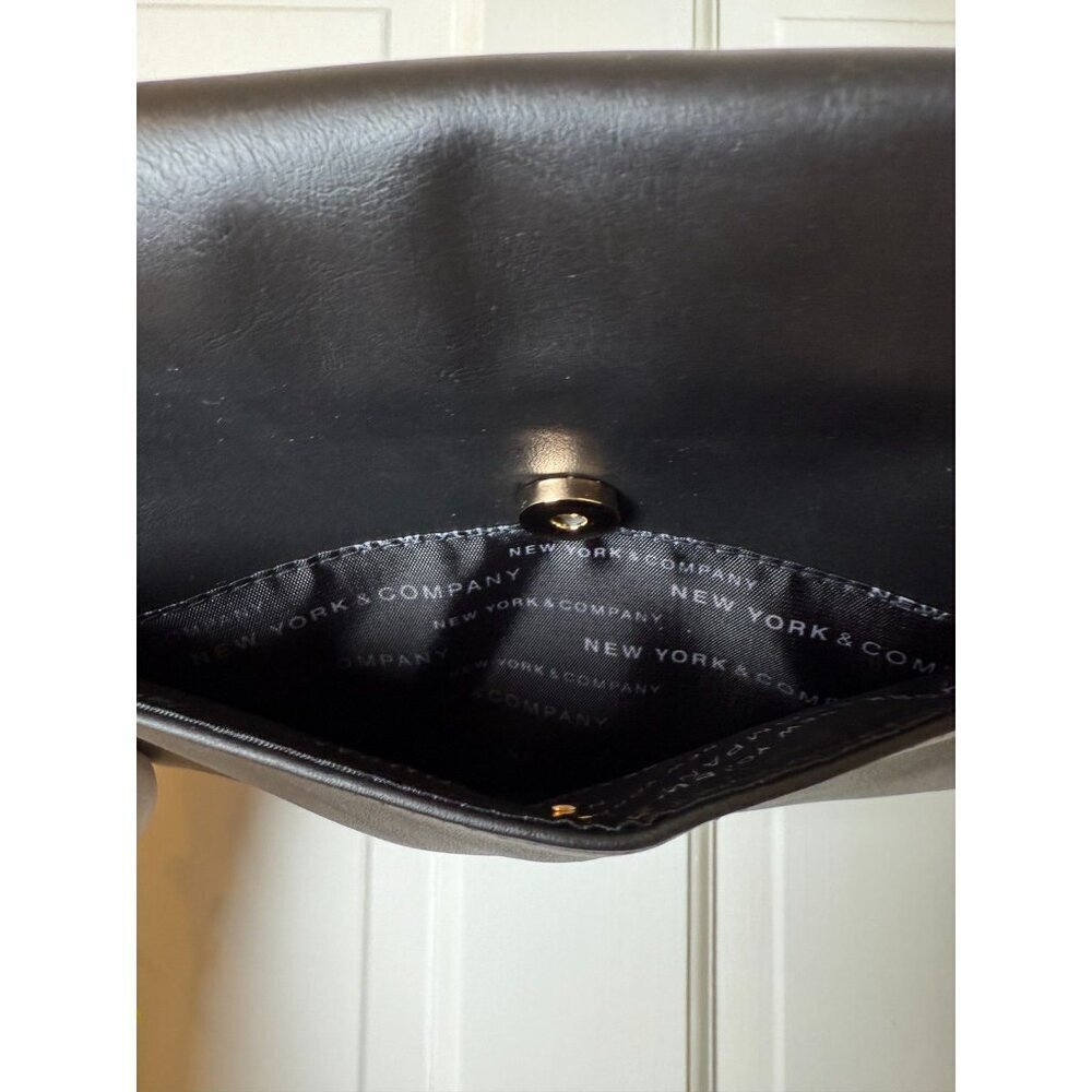 New York & Company Women's James Black Shoulder Bag NWT - Picture 8 of 14